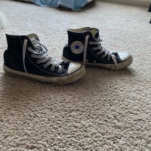 Black converse